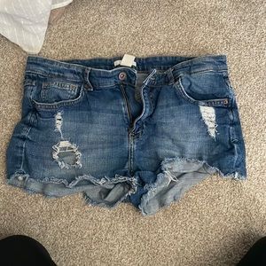 Jean shorts